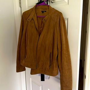 Brown Suede Like Jacket